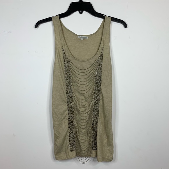 Charlotte Russe • beaded tank top - Picture 2 of 8